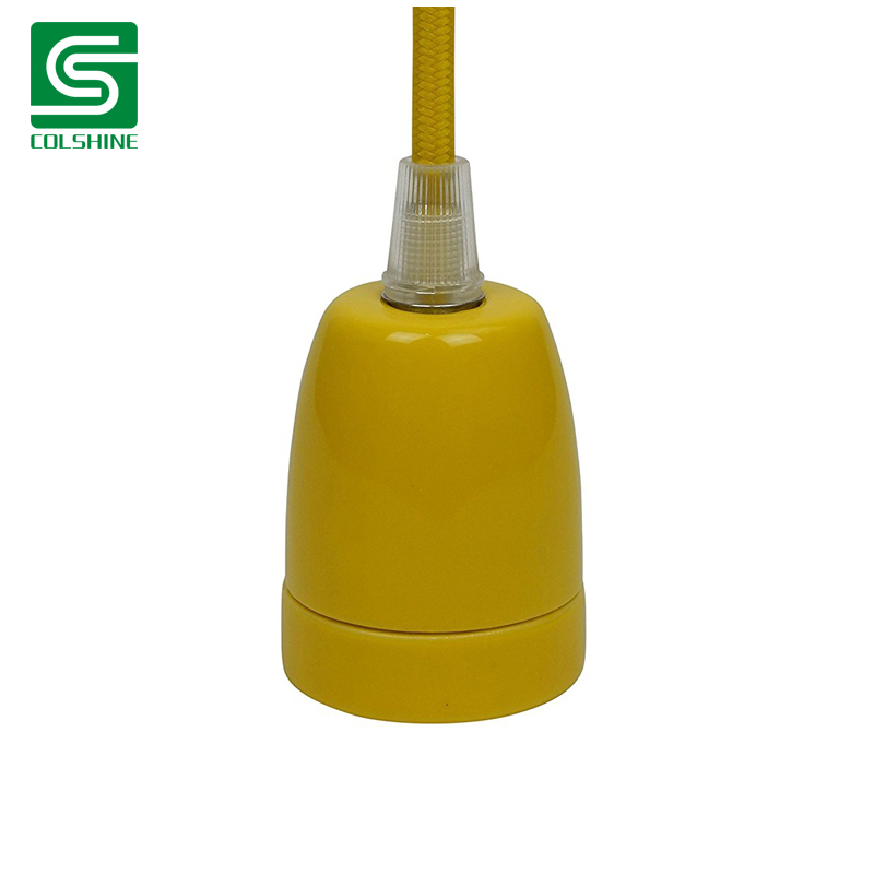 White Lamp Holder